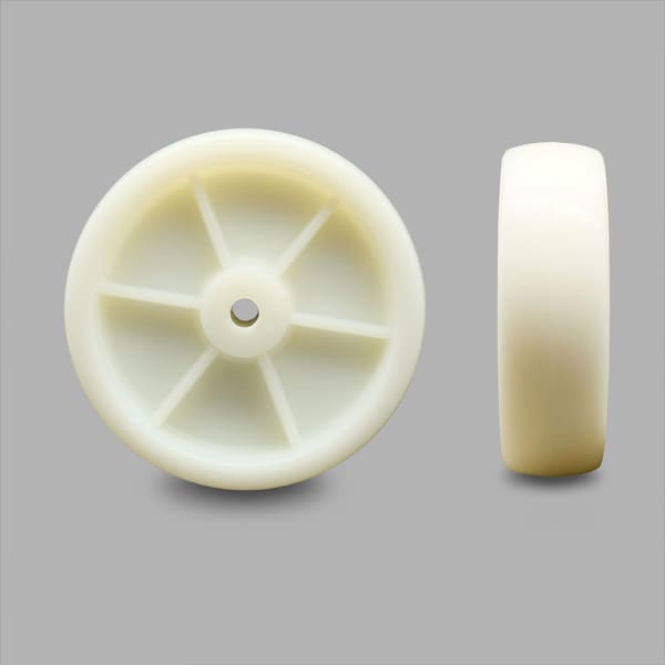 SCC - 5" Nylon Wheel Only - 3/8" Bore - 500 lbs Capacity
